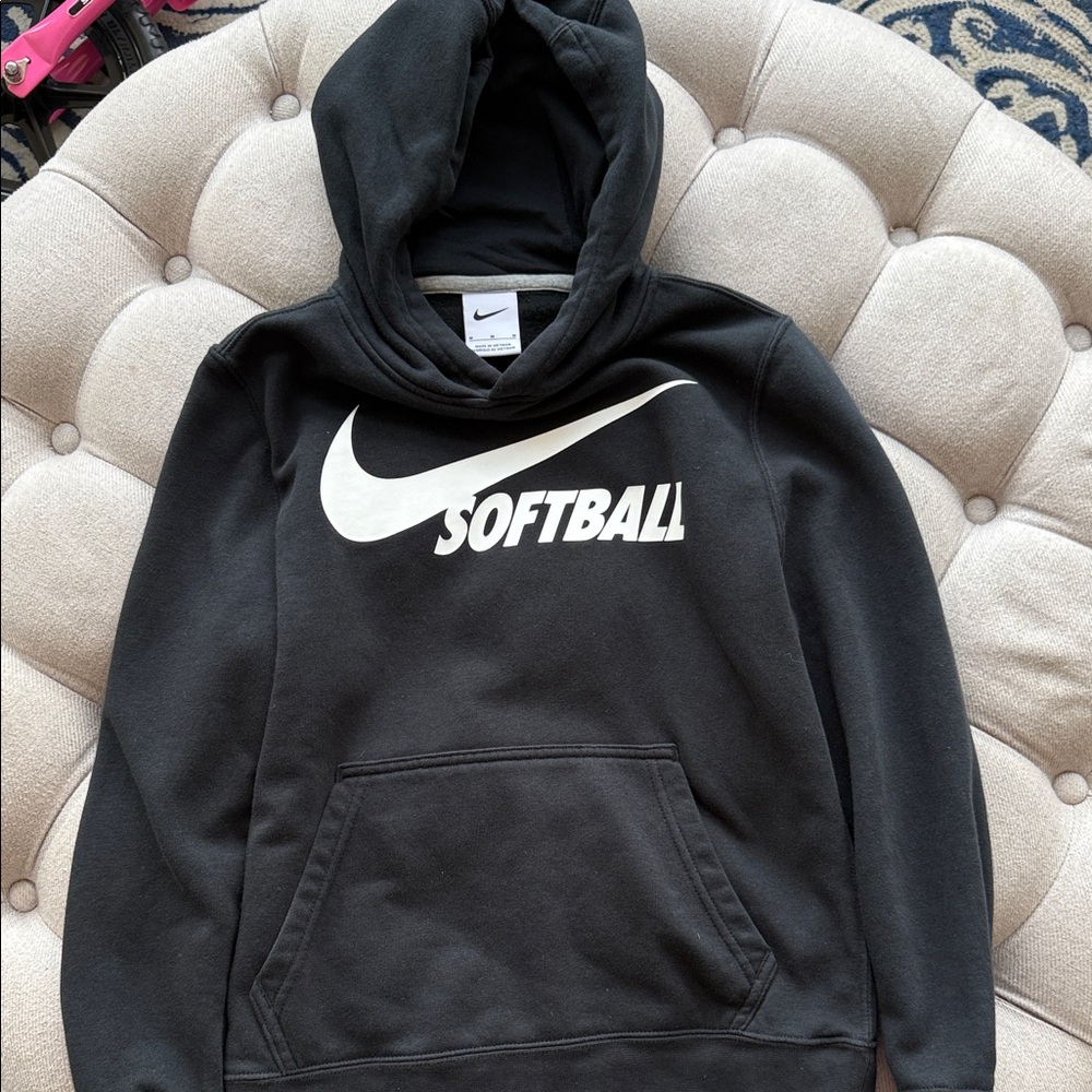 Nike Black Softball Pullover Hoodie